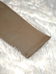 Solid Cream Trackpants for Men – Premium Quality & Lycra Fabric