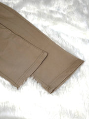 Solid Cream Trackpants for Men – Premium Quality & Lycra Fabric