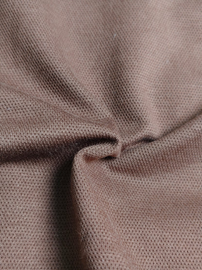 Brown Half Sleeves T-Shirt for Men – Soft Sinker Fabric | Comfortable Daily Wear 15010