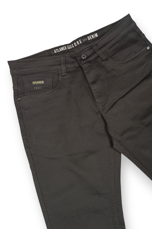 Men's Olive JEANS  - Comfortable Stretch Pant AT-JEANS 251184054