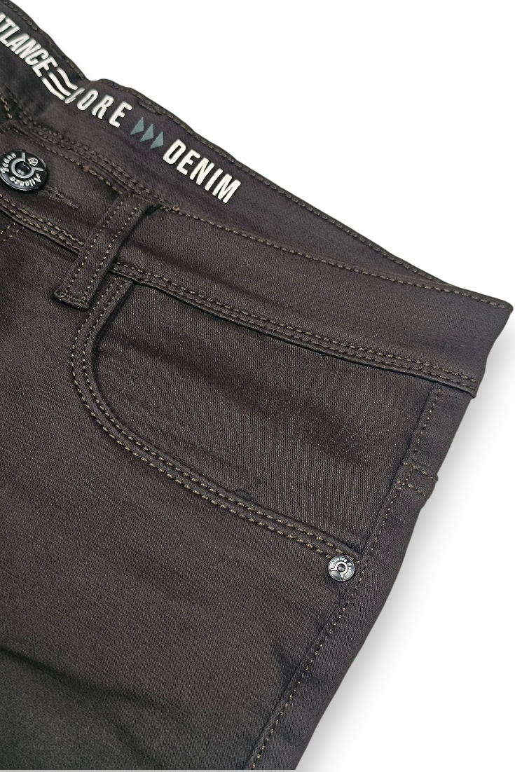Men Olive Jeans - Comfortable Stretch Pant AT-JEANS 251184054