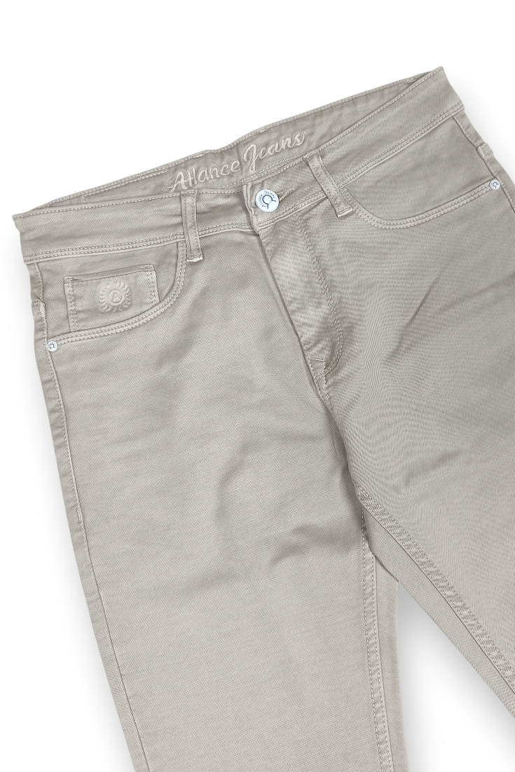 Premium Cream - Narrow Fit Jeans For Men AT-JEANS 251138451