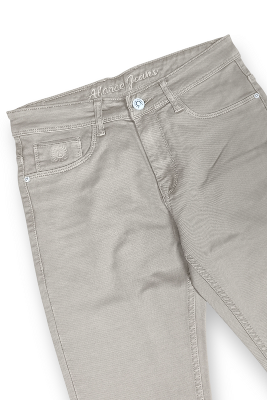 Premium Cream - Narrow Fit Jeans For Men AT-JEANS 251138451
