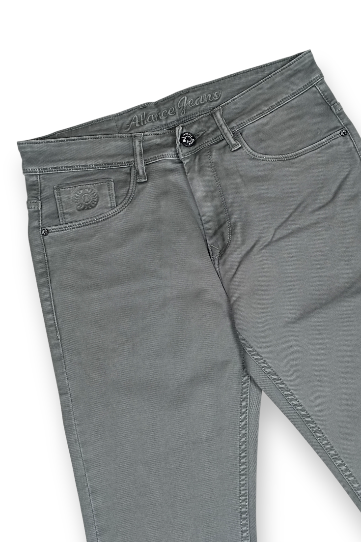 Premium Light Grey - Narrow Fit Jeans For Men AT-JEANS 251138451