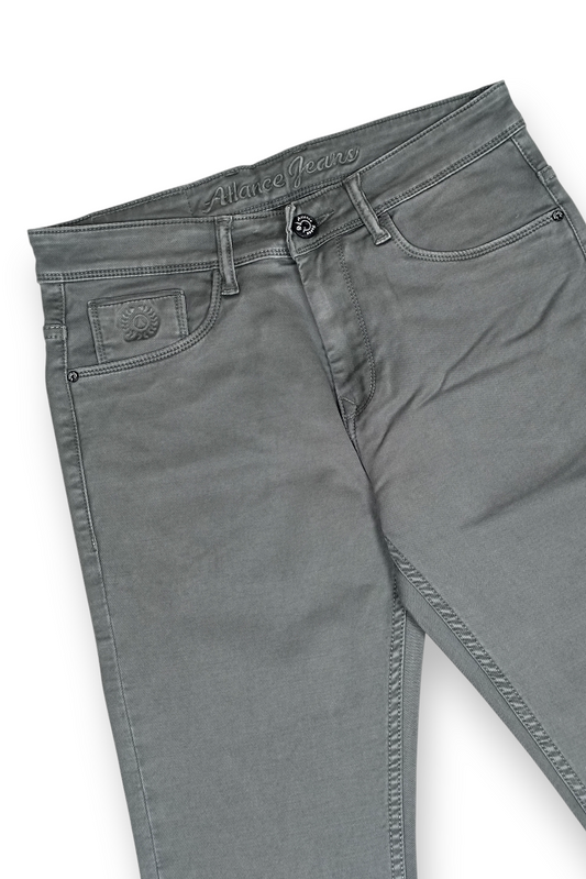 Premium Light Grey - Narrow Fit Jeans For Men AT-JEANS 251138451
