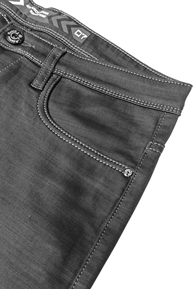 Stylish Men Dark Grey Jeans Pant - Comfort Stretch AT-JEANS 251173228