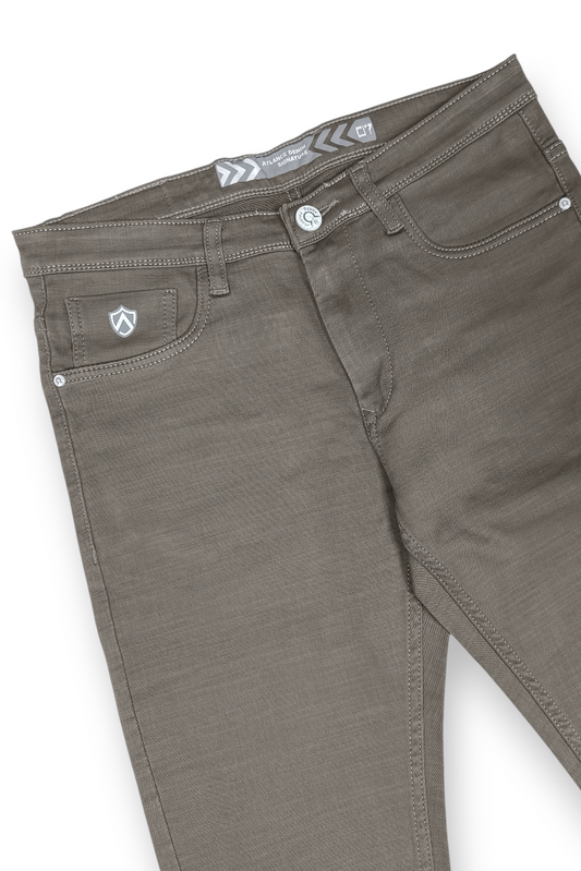 Stylish Men Grey Jeans Pant - Comfort Stretch AT-JEANS 251173228