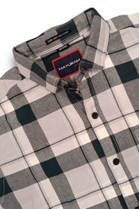 Men Green Check Casual Shirt | Daily Wear & Outing PRA-5680