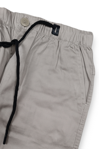 Men Light Grey Cargo Jogger Pants - 6 Pocket Slim Fit P-402