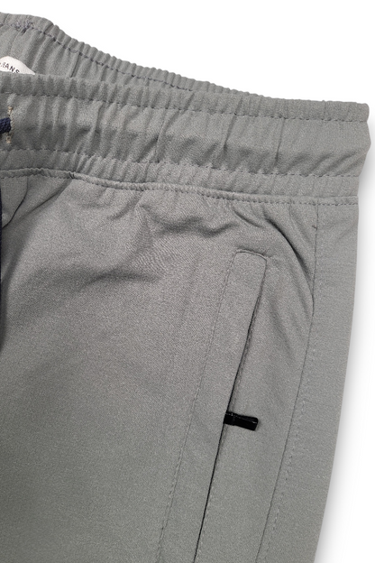 Premium Men Green Track Pant with Side Zip Pocket QZ-77