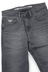 Men Grey Ankle Fit Denim Jeans Daily Wear
