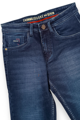 Men Blue Slim Fit Denim Jeans KJ