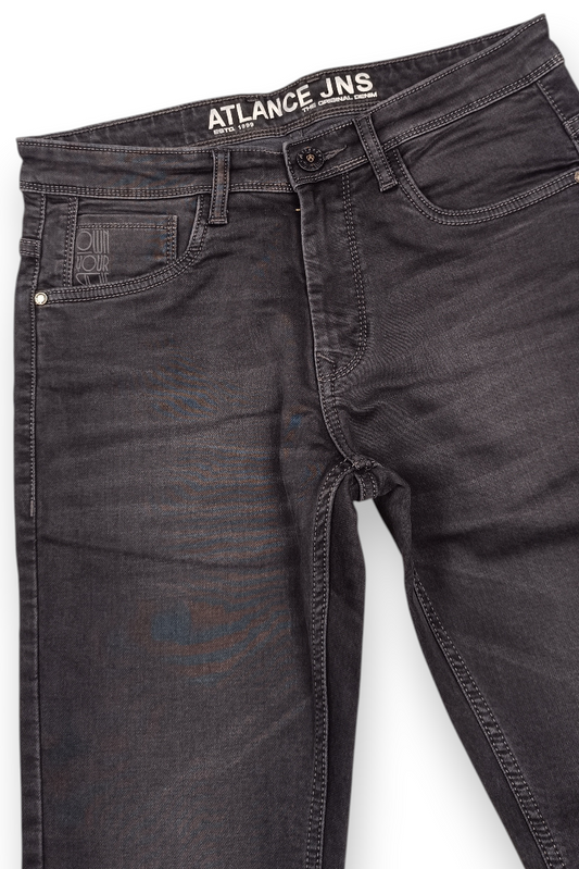 Atlance Jns Men Grey Narrow Fit Denim Jeans AT-0662