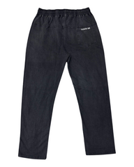 Stylish & Stretchable Sulphur Trackpant for Men – Carbon black with Drawstring Waist