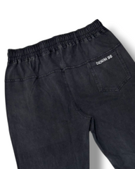 Stylish & Stretchable Sulphur Trackpant for Men – Carbon black with Drawstring Waist