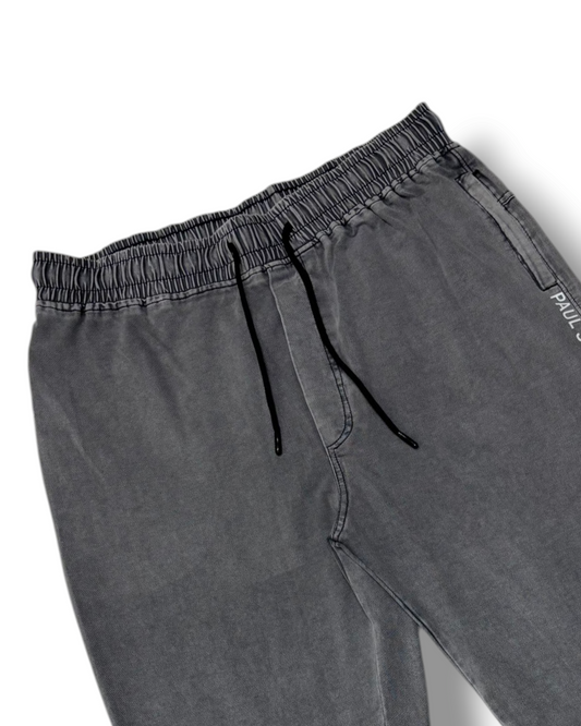 Stylish & Stretchable Sulphur Trackpant for Men – Grey with Drawstring Waist