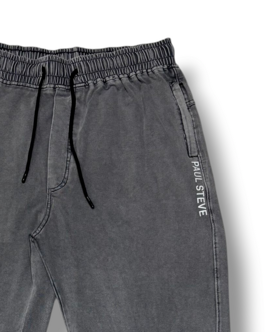 Stylish & Stretchable Sulphur Trackpant for Men – Grey with Drawstring Waist