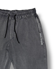 Stylish & Stretchable Sulphur Trackpant for Men – Grey with Drawstring Waist