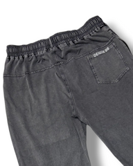 Stylish & Stretchable Sulphur Trackpant for Men – Grey with Drawstring Waist