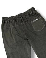 Stylish & Stretchable Sulphur Trackpant for Men – Olive with Drawstring Waist