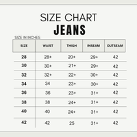 Men Carban Ankle Fit Jeans – Premium Washed Denim Pants | KHIANKF08