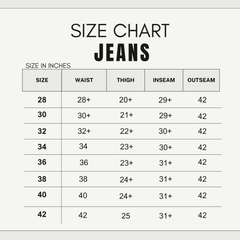 Men Carban Ankle Fit Jeans – Premium Washed Denim Pants
