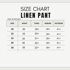 Men Narrow Fit Linen Pants – White Comfortable Casual Pants