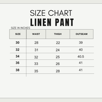 Men Slim Fit Fawn Linen Pant - Lightweight & Stylish 2020