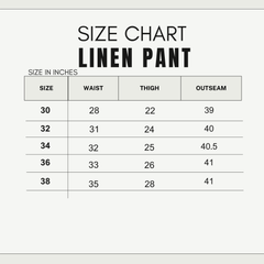 Men Slim Fit Fawn Linen Pant - Lightweight & Stylish 2020