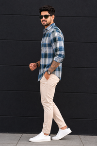 Men Pista Checkered Shirt - Casual Wear PRA-568-2