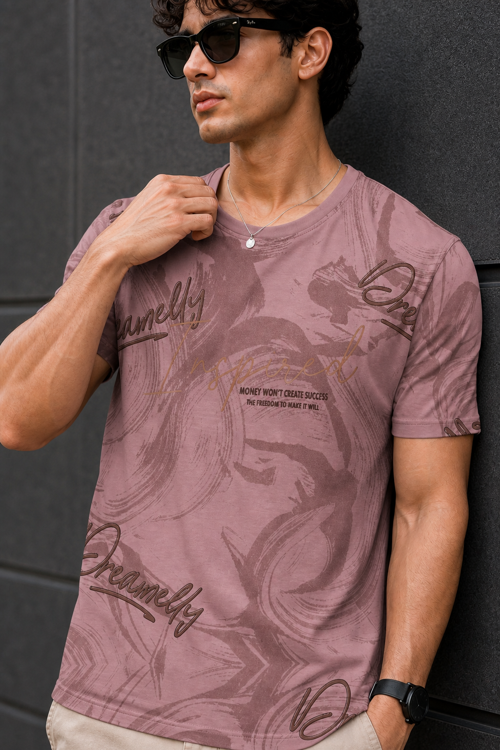 Men Onion Graphic Printed Crew Neck T-Shirt ATL80206