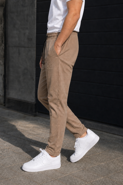 Men Stylish Fawn Track Pants | Soft & Comfortable Fit FC-73