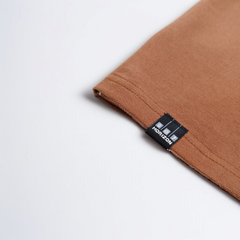 Brown Half Sleeves T-Shirt for Men – Soft Sinker Fabric | Comfortable Daily Wear