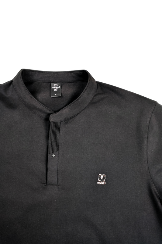 Black Half Sleeves T-Shirt for Men – Soft Sinker Fabric | Comfortable Daily Wear | CODE 15010