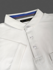 White T-Shirt for Men – Half Sleeves | Sinker Fabric, Daily Wear