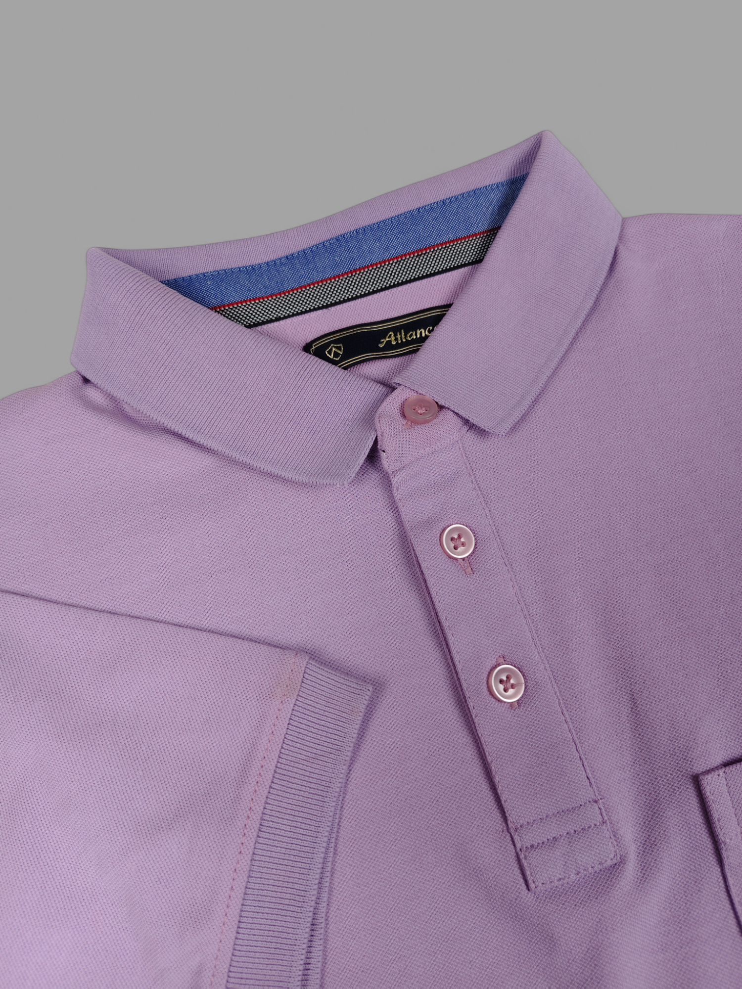 Lavender T-Shirt for Men – Half Sleeves | Sinker Fabric, Daily Wear 428716