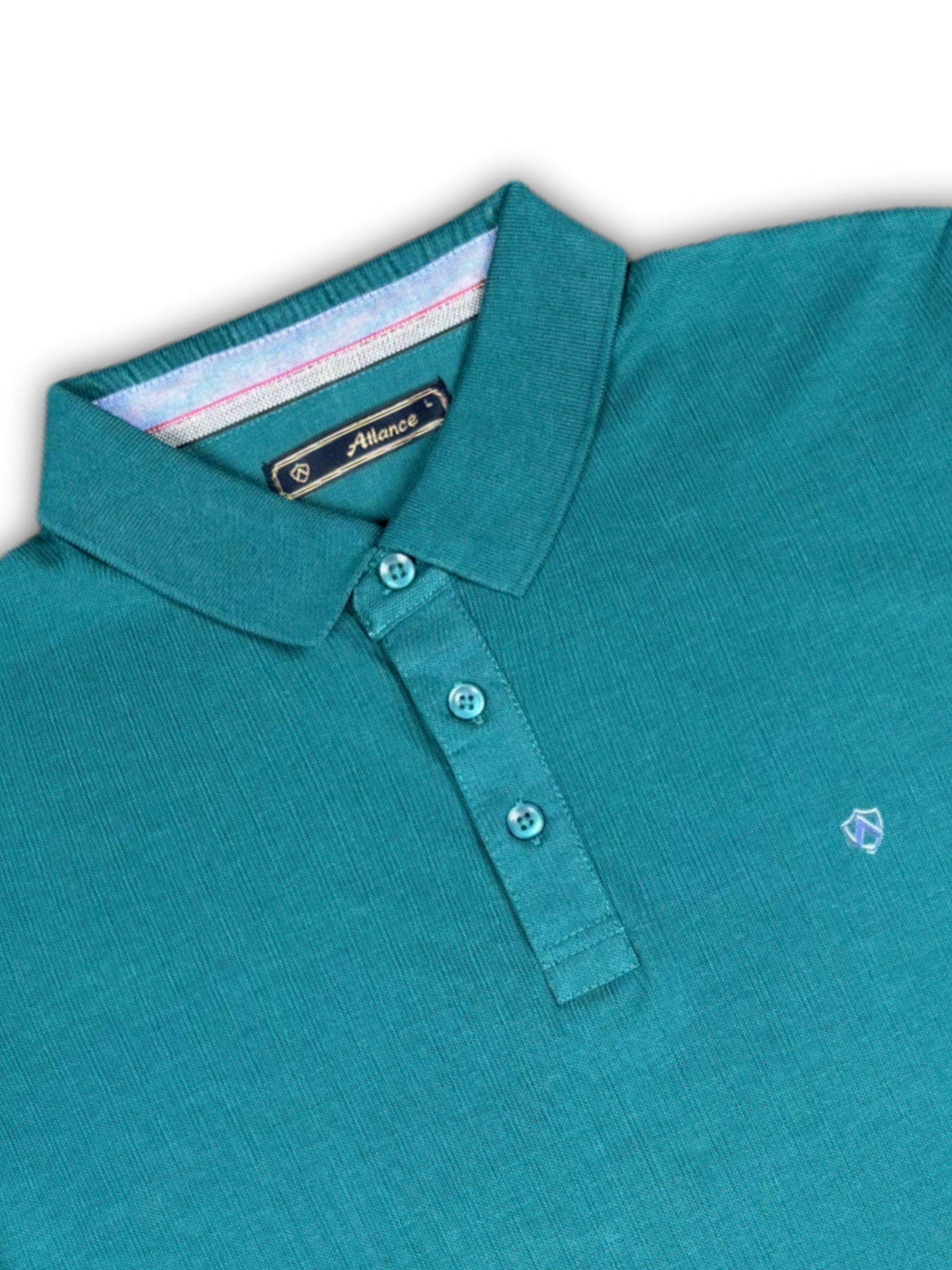 Green Solid Collared Half Sleeve T-Shirt for Men | Stylish & Comfortable 428716