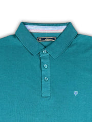 Rgreen Solid Collared Half Sleeve T-Shirt for Men | Stylish & Comfortable
