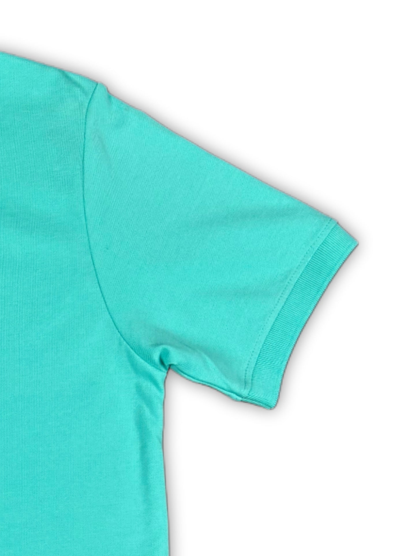 Cgreen Solid Collared Half Sleeve T-Shirt for Men | Stylish & Comfortable 428716