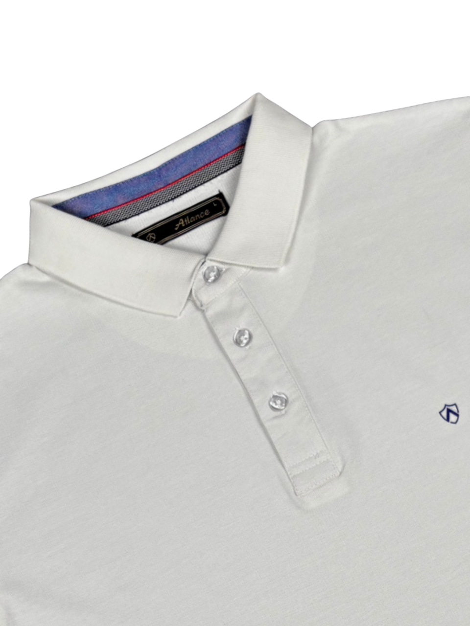 White Solid Collared Half Sleeve T-Shirt for Men | Stylish & Comfortable 428716