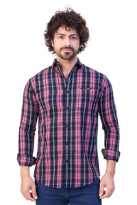 ONION COLOR CHECKS CASUAL SHIRT 241139859