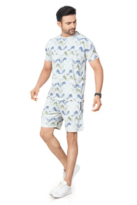 Olive Printed Half Sleeves Co-ord Set – Imported Fabric | Trendy & Comfortable 251066700