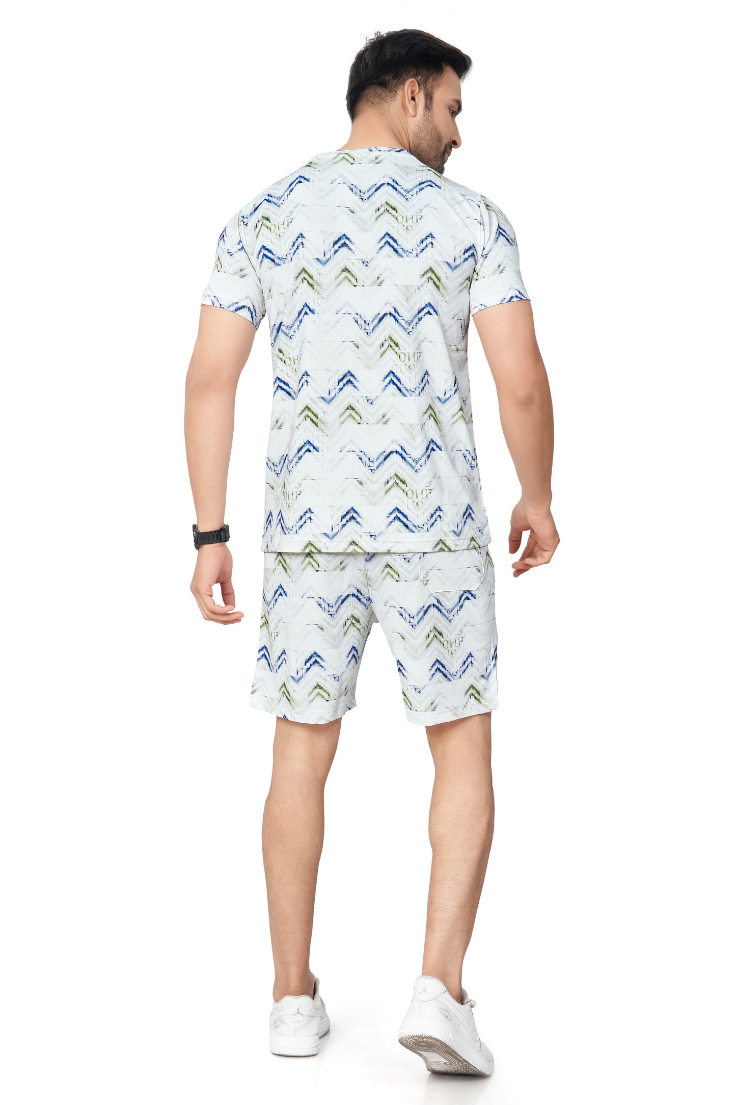 Olive Printed Half Sleeves Co-ord Set – Imported Fabric | Trendy & Comfortable 251066700