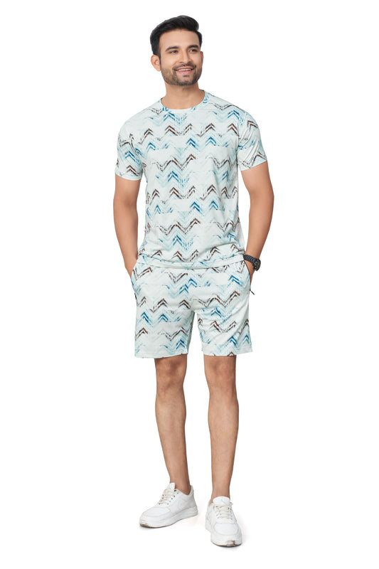 Coffee Printed Half Sleeves Co-ord Set – Imported Fabric | Trendy & Comfortable 251066700