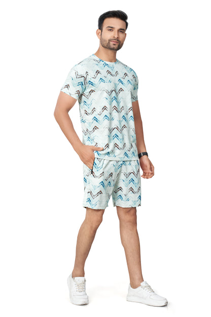 Coffee Printed Half Sleeves Co-ord Set – Imported Fabric | Trendy & Comfortable 251066700