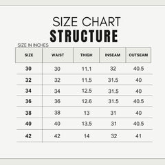 Men Premium Fawn Structured Chinos - Textured STAR