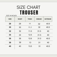 NBLUE COLOR SLIM FIT TEXTURE TROUSER