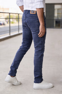 Men Blue Narrow Fit Jeans | Sulphur PLAINJEAN-18