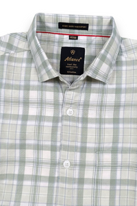 Men Pista Checkered Half Sleeve Casual Shirt SGV-528-2
