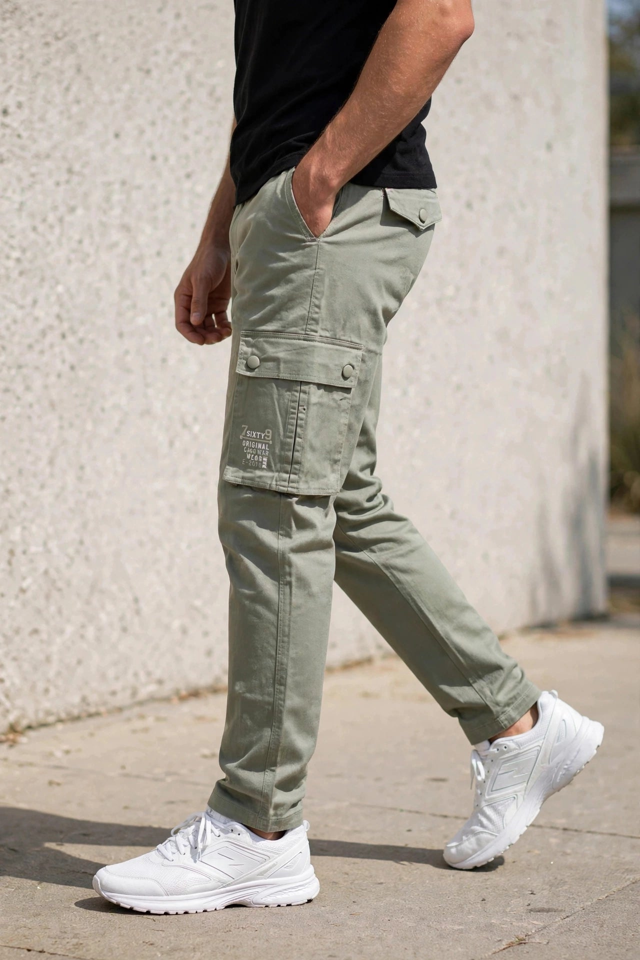 Men Pista Cargos Multi-Pocket Pants 1717